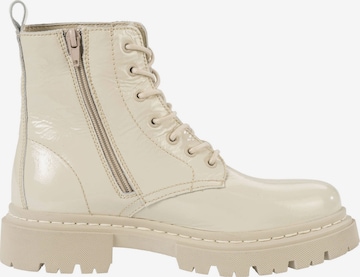 Palado Lace-Up Ankle Boots 'Kea' in Beige