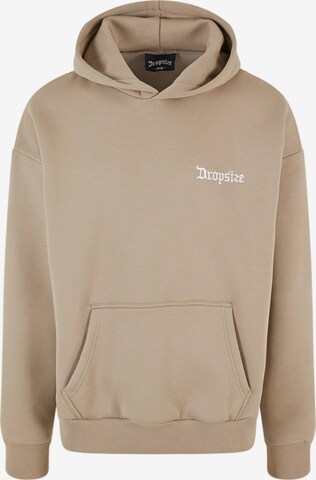 Dropsize Sweatshirt 'Embo' in Beige: front