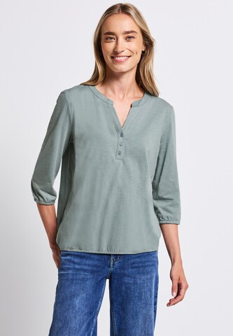 STREET ONE Shirt in Blau: Vorderseite