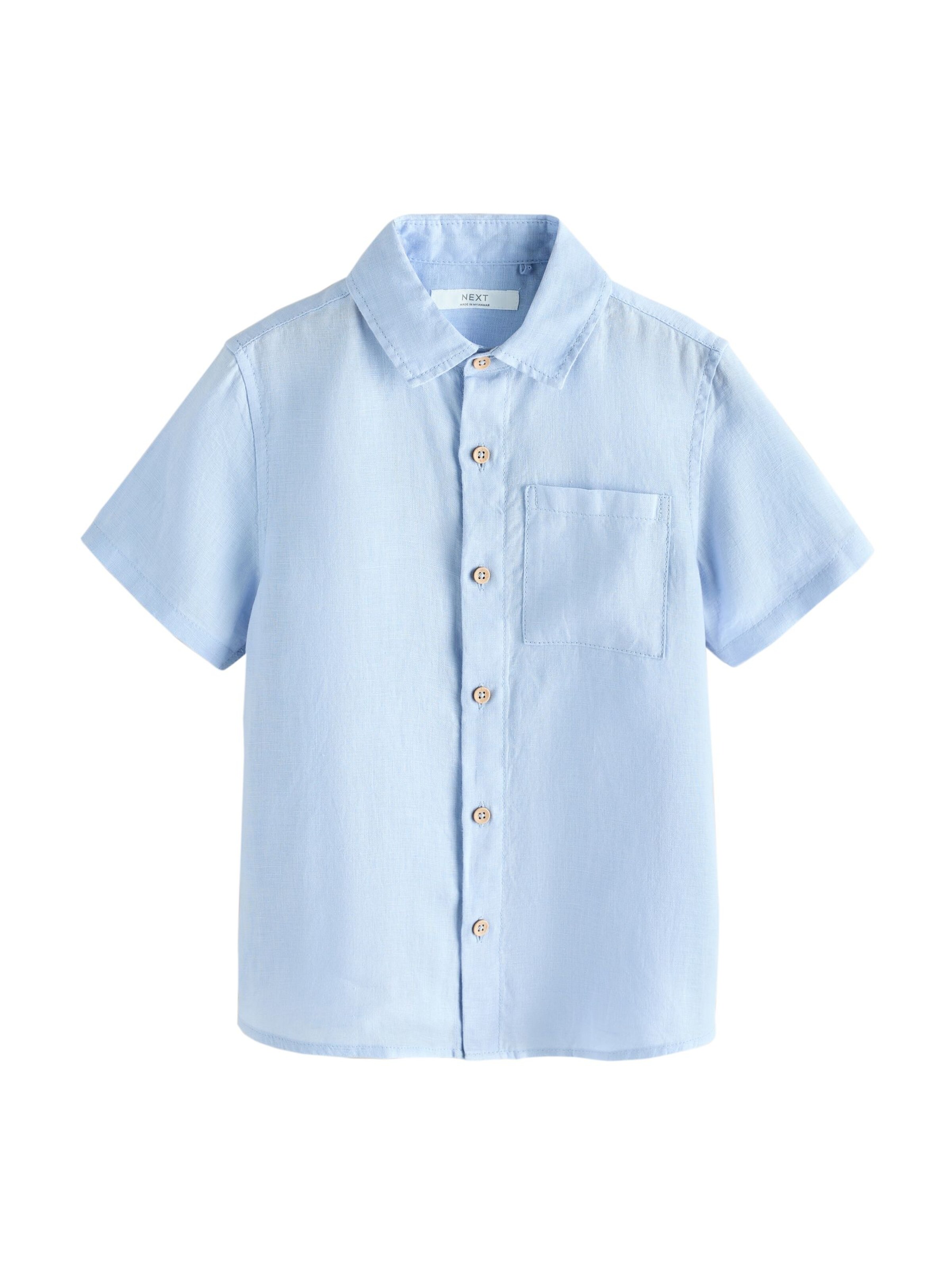 Coupe regular Chemise Next en bleu : devant