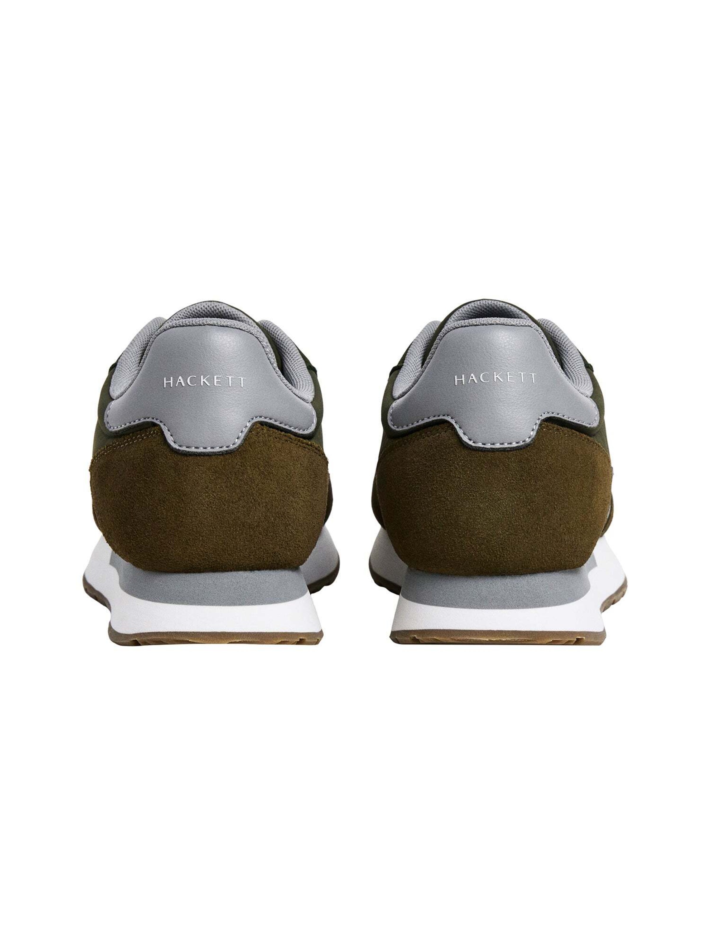 Scarpa stringata 'Vector Device' di Hackett London in verde