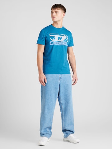 DIESEL T-Shirt 'T-DIEGOR-K74' in Blau