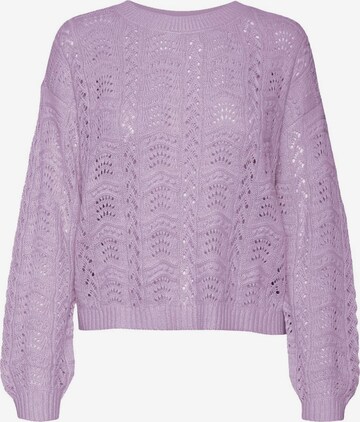 VERO MODA - Pullover 'Arlet' em roxo: frente