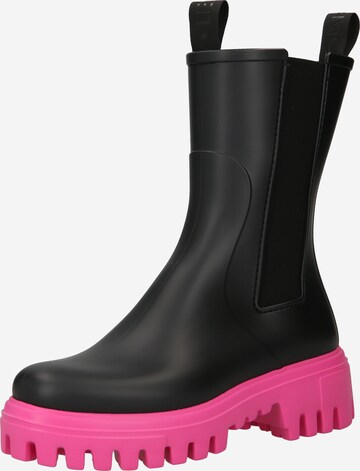 LEMON JELLY Rubber Boots 'CORA' in Black: front