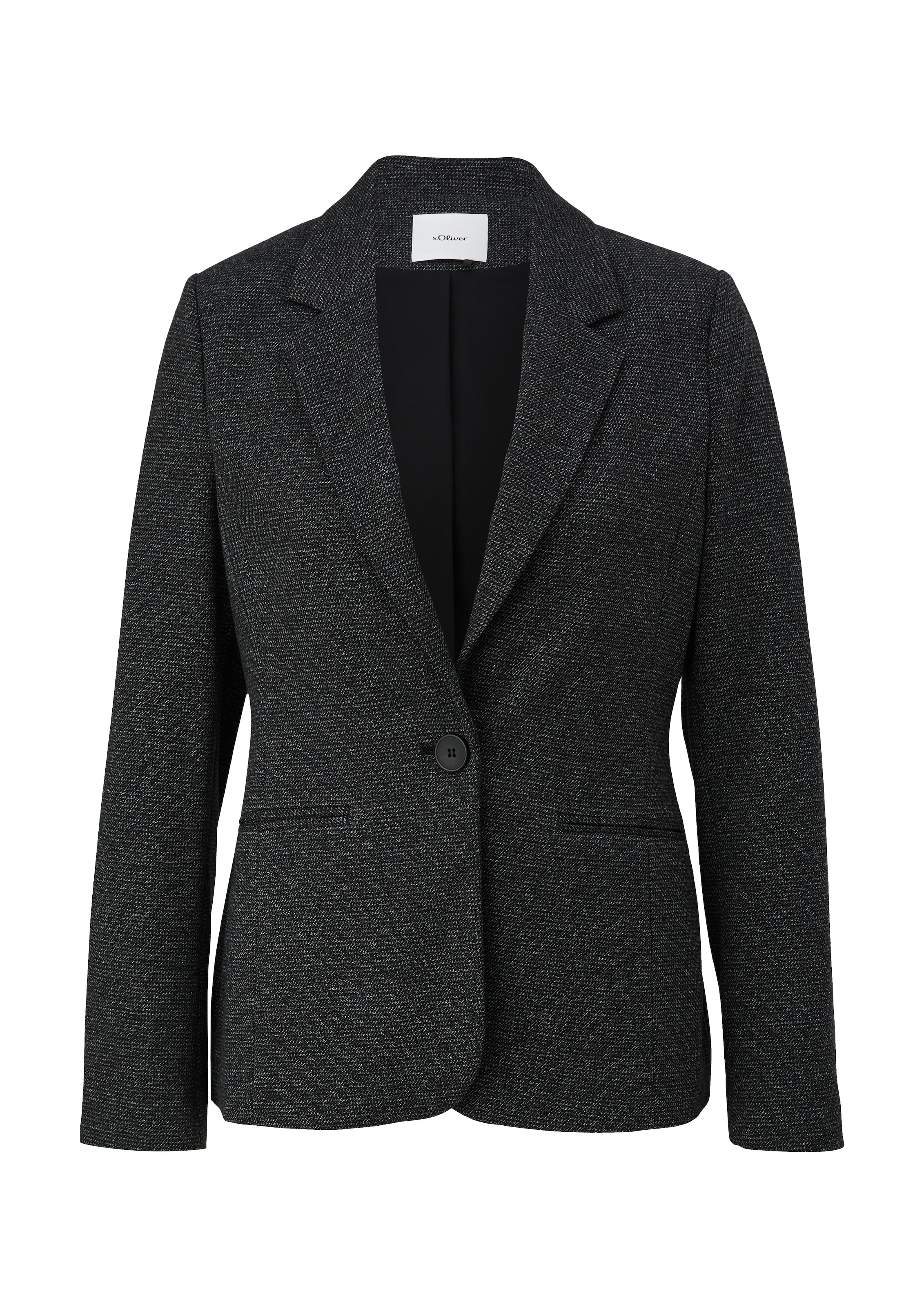 Blazer s.Oliver BLACK LABEL en noir : devant