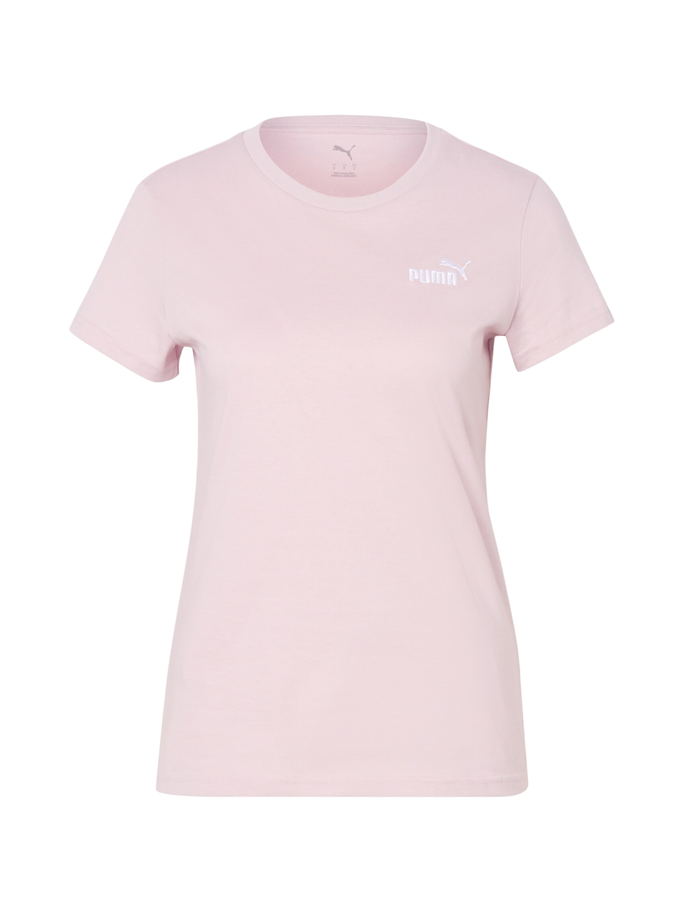 T-shirt fonctionnel 'ESS Small No. 1' PUMA en rose : devant