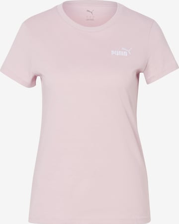 T-shirt fonctionnel 'ESS Small No. 1' PUMA en rose : devant