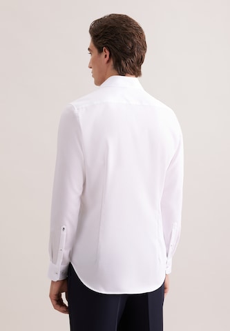 SEIDENSTICKER Regular fit Business shirt 'Schwarze Rose' in White
