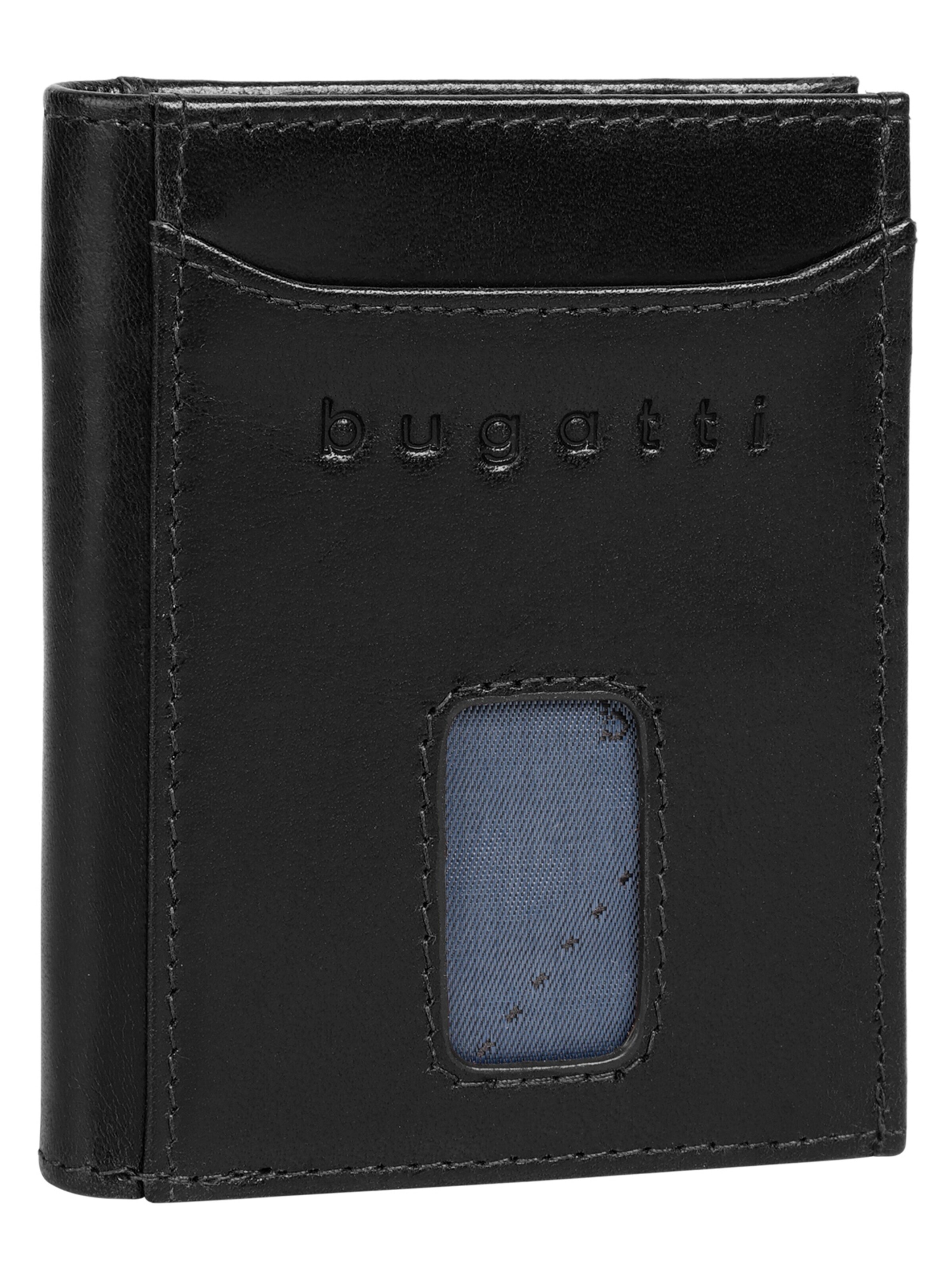 bugatti Portemonnaie 'SECURE SLIM'‌ in Schwarz