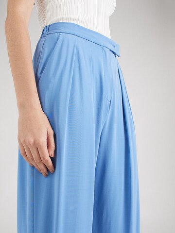 Max Mara Leisure Loosefit Élére vasalt nadrágok 'GIOCHI' - kék
