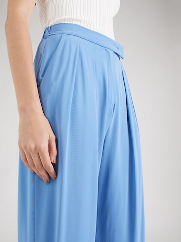 Max Mara Leisure Loose fit Pleat-Front Pants 'GIOCHI' in Blue