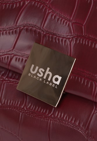 usha BLACK LABEL Schoudertas 'Nowles' in Rood