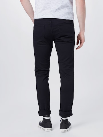Coupe slim Jean 'JJIGLENN JJICON' JACK & JONES en noir