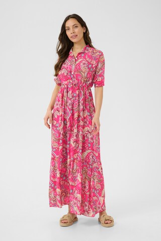 Cream Blusenkleid 'Lora' in Pink: Vorderseite