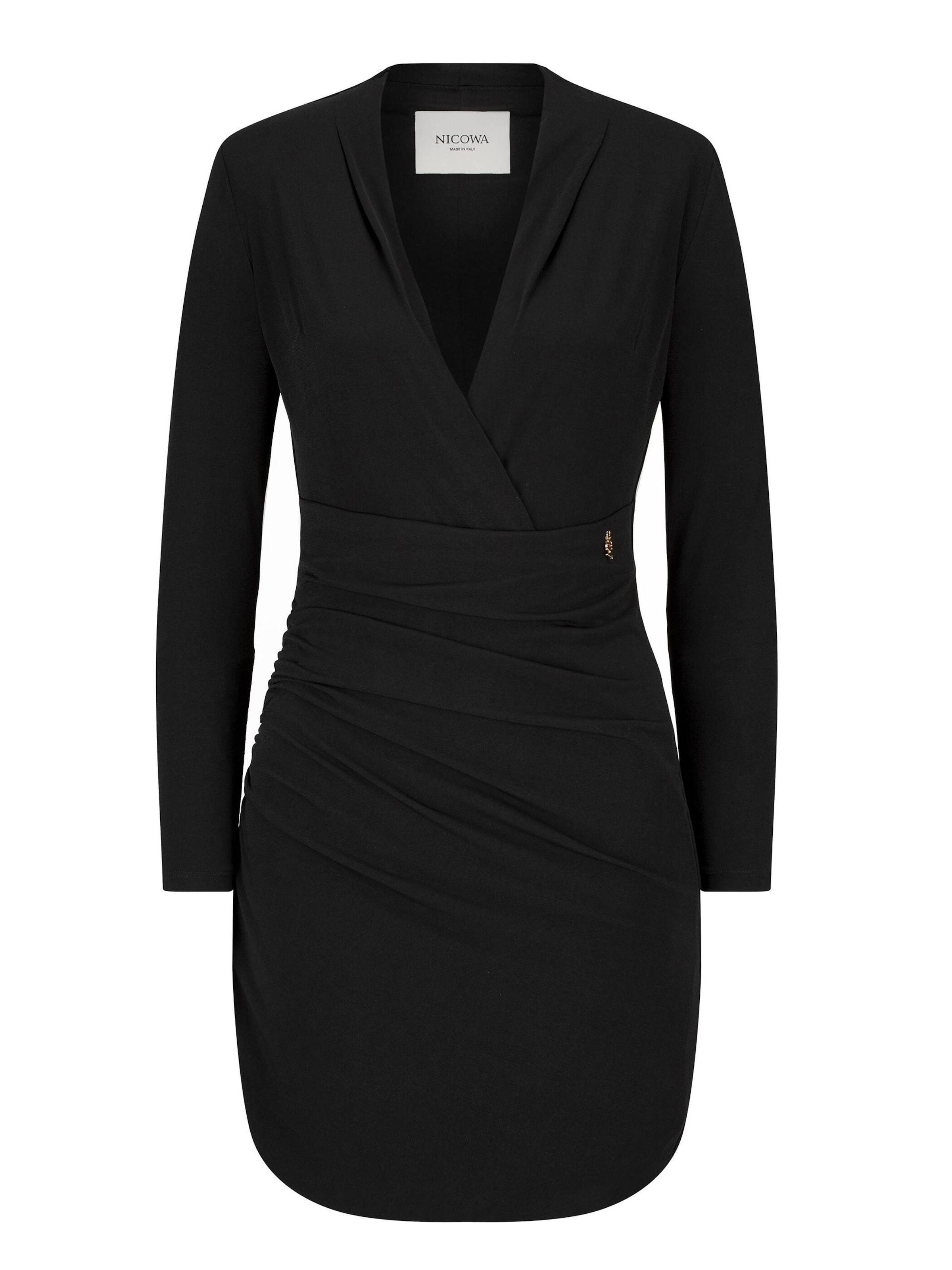 Nicowa Cocktailjurk 'MICIMA' in Zwart: voorkant