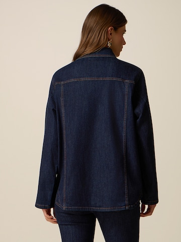 oltre Blouse in Blauw