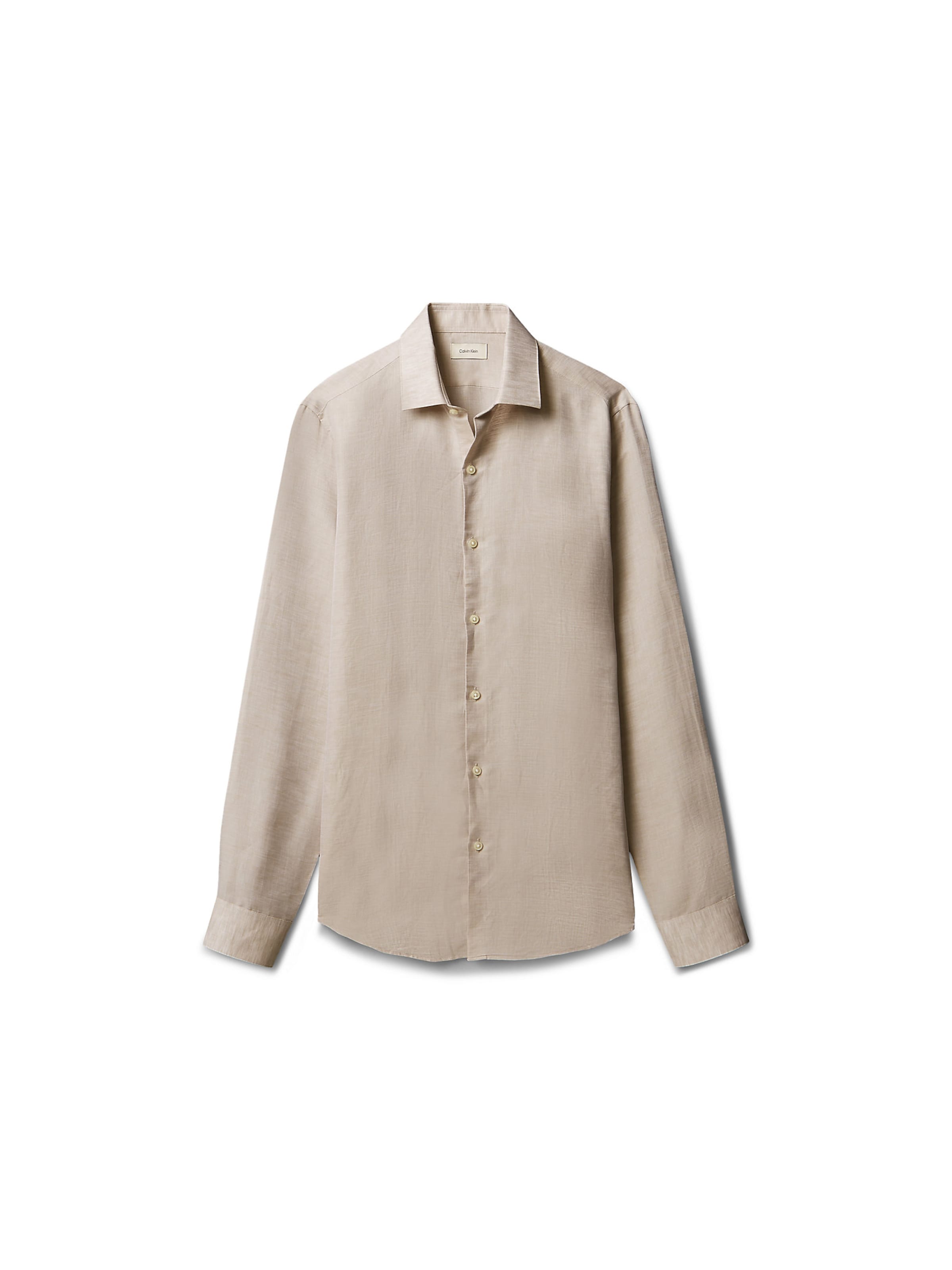 Calvin Klein Chemise en S en beige, Vue avec produit