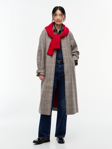 Manteau mi-saison TOMMY HILFIGER en marron : devant