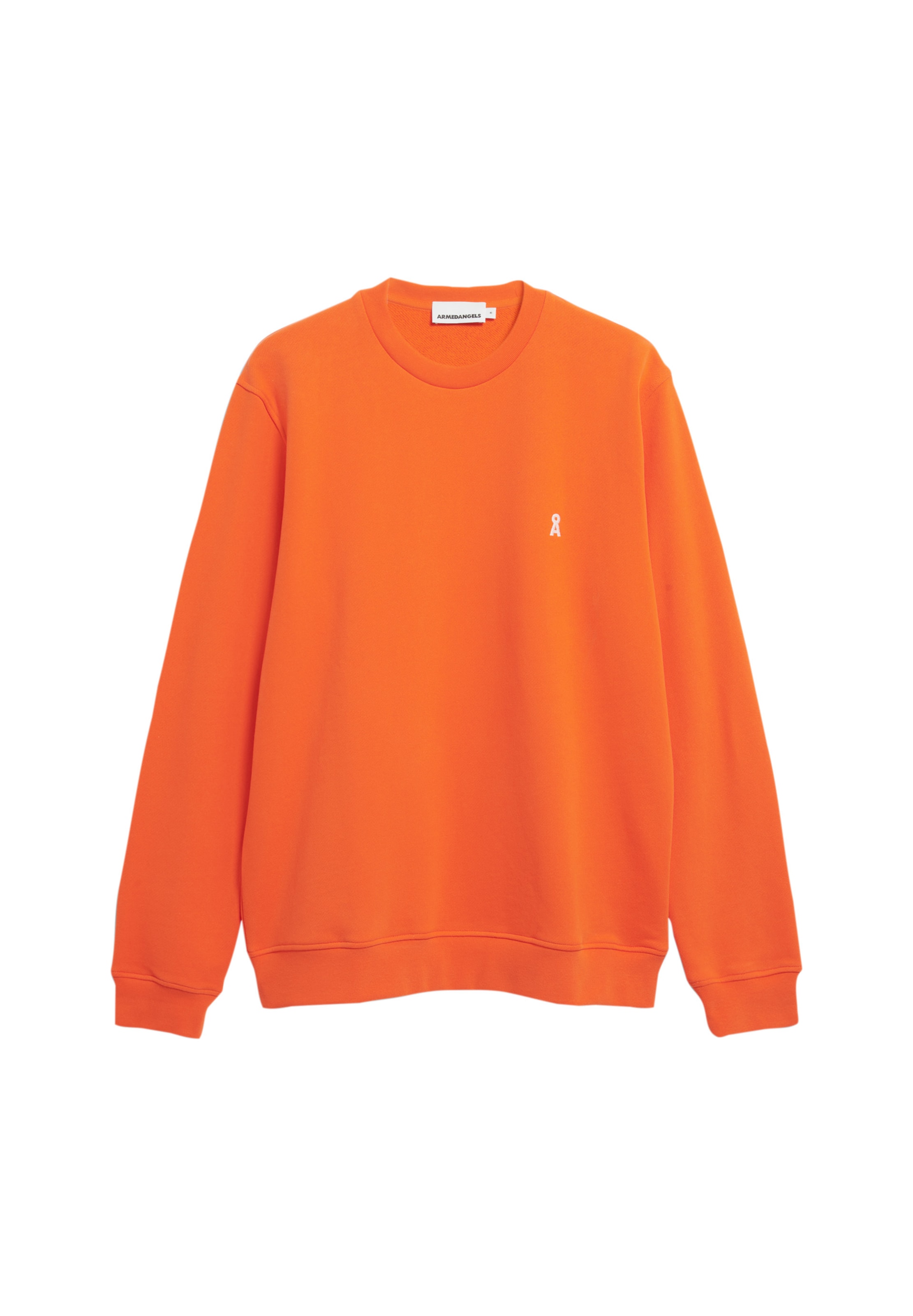 ARMEDANGELS Sweatshirt BAARO COMFORT in Orange: Vorderseite