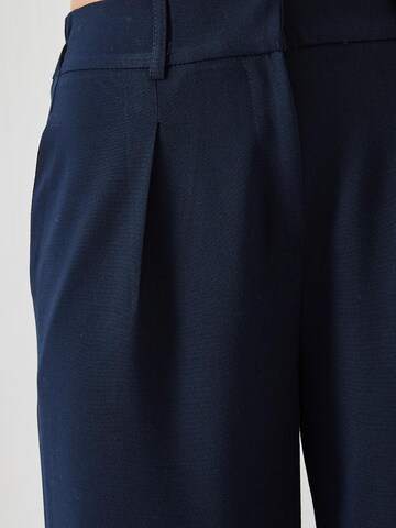 Bianco Lucci - Perna larga Calças em azul