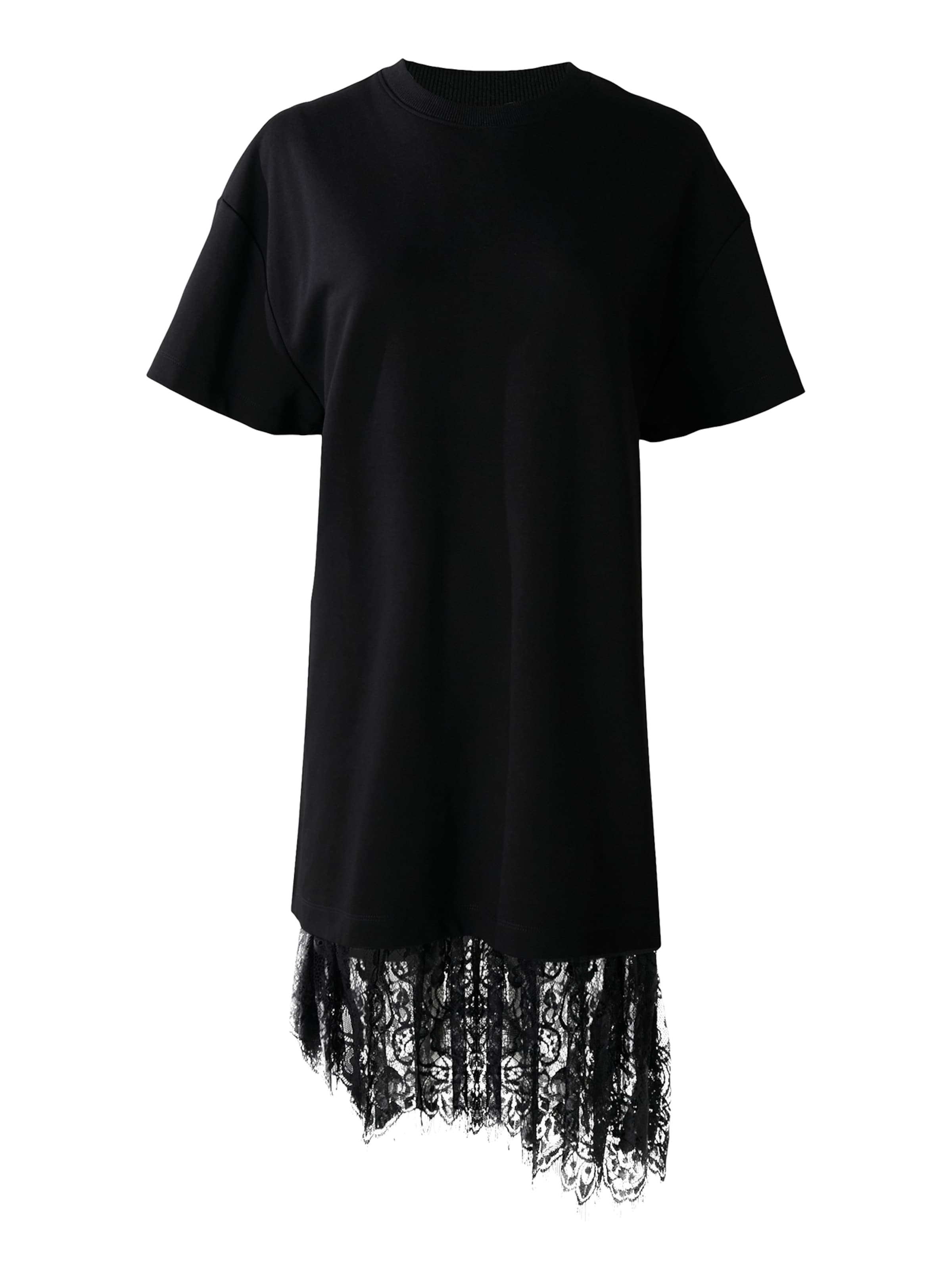 Munthe Jurk 'ROSIE' in Zwart: voorkant