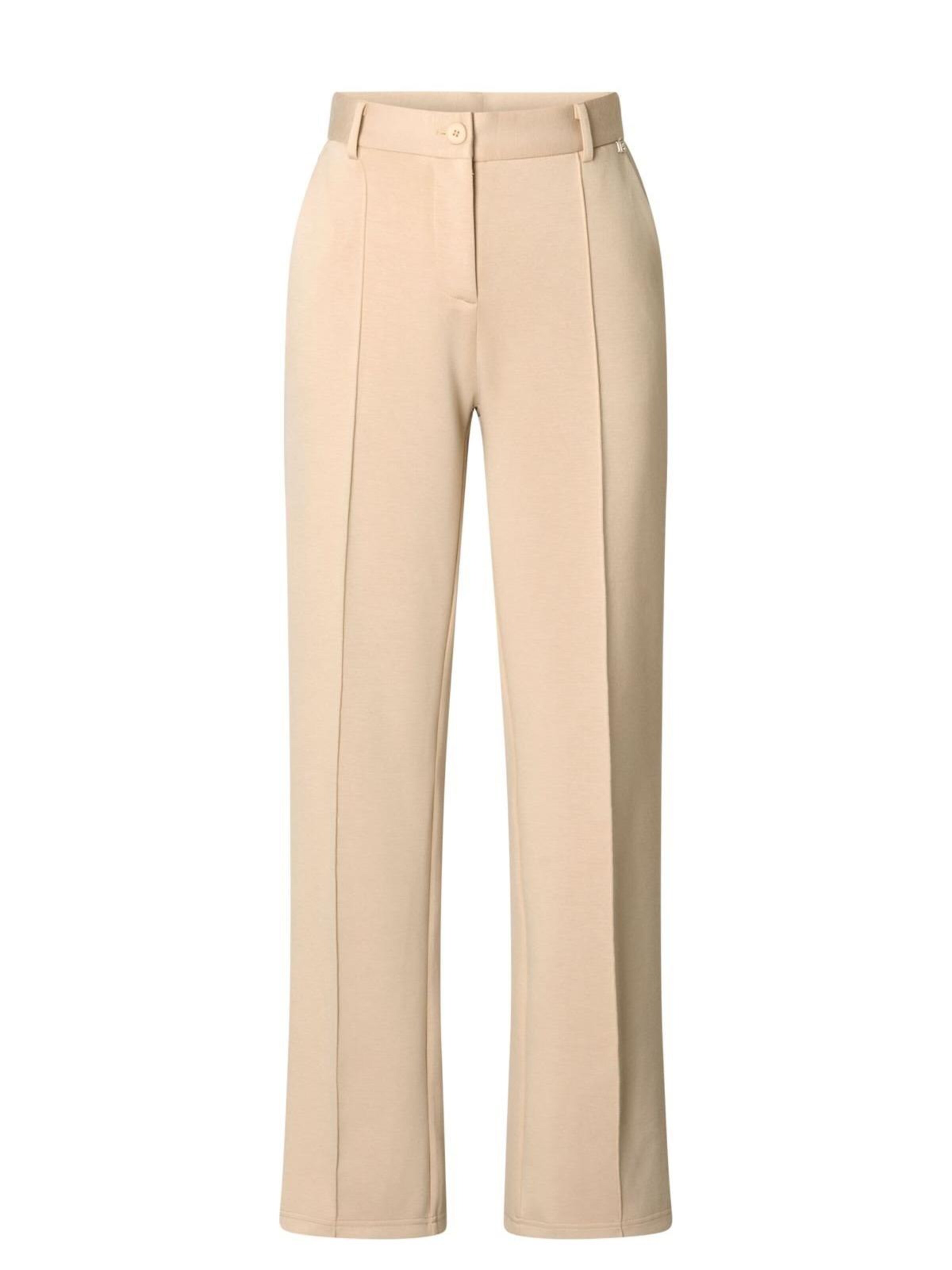 IVY BEAU Regular Broek 'IVY Beau Saya' in Beige: voorkant