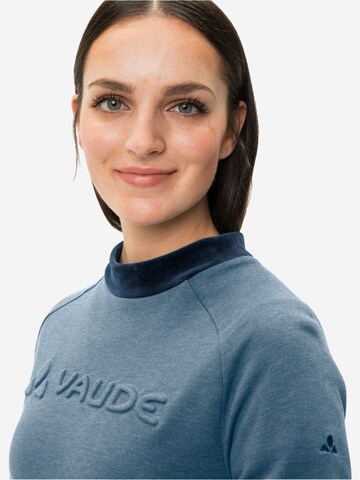 VAUDE Sportsweatshirt 'Mineo' in Blau