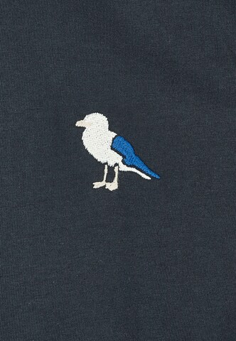 Cleptomanicx T-Shirt 'Embro Gull' in Grau