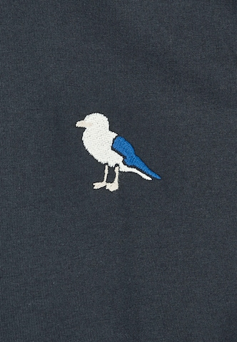 Cleptomanicx Shirt 'Embro Gull' in Grey