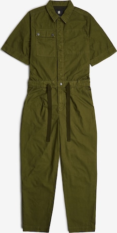 G-STAR Jumpsuit in Grün: Vorderseite