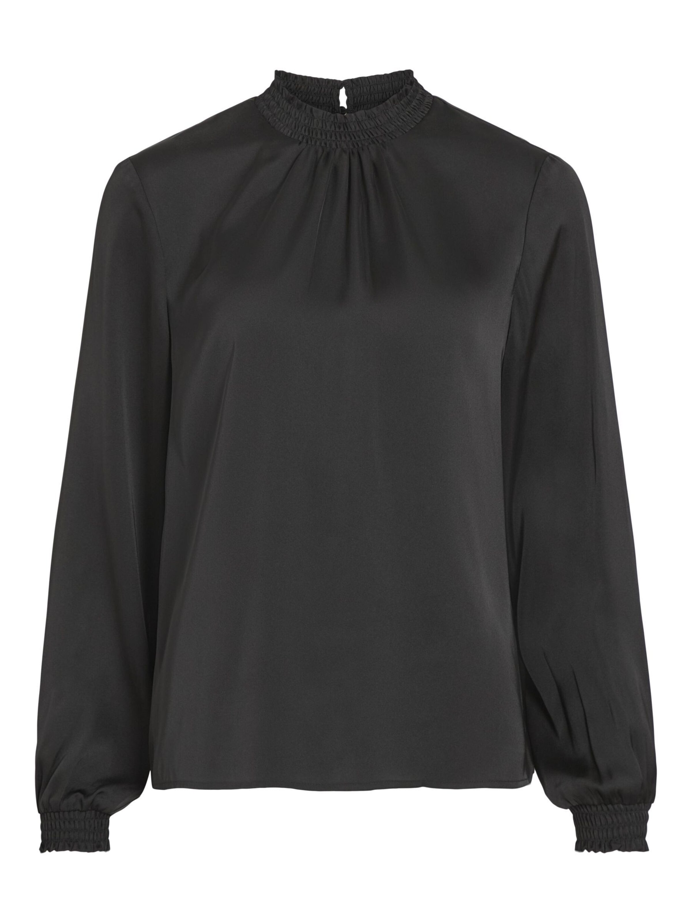 VILA Blouse in Black: front
