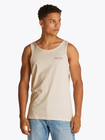 Tommy Jeans Shirt in Beige: front