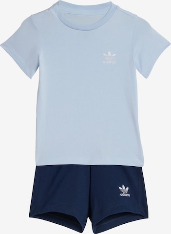 ADIDAS ORIGINALS Set 'Trefoil Essentials' in Blue: front