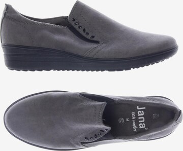 JANA Flats & Loafers in 41 in Grey: front