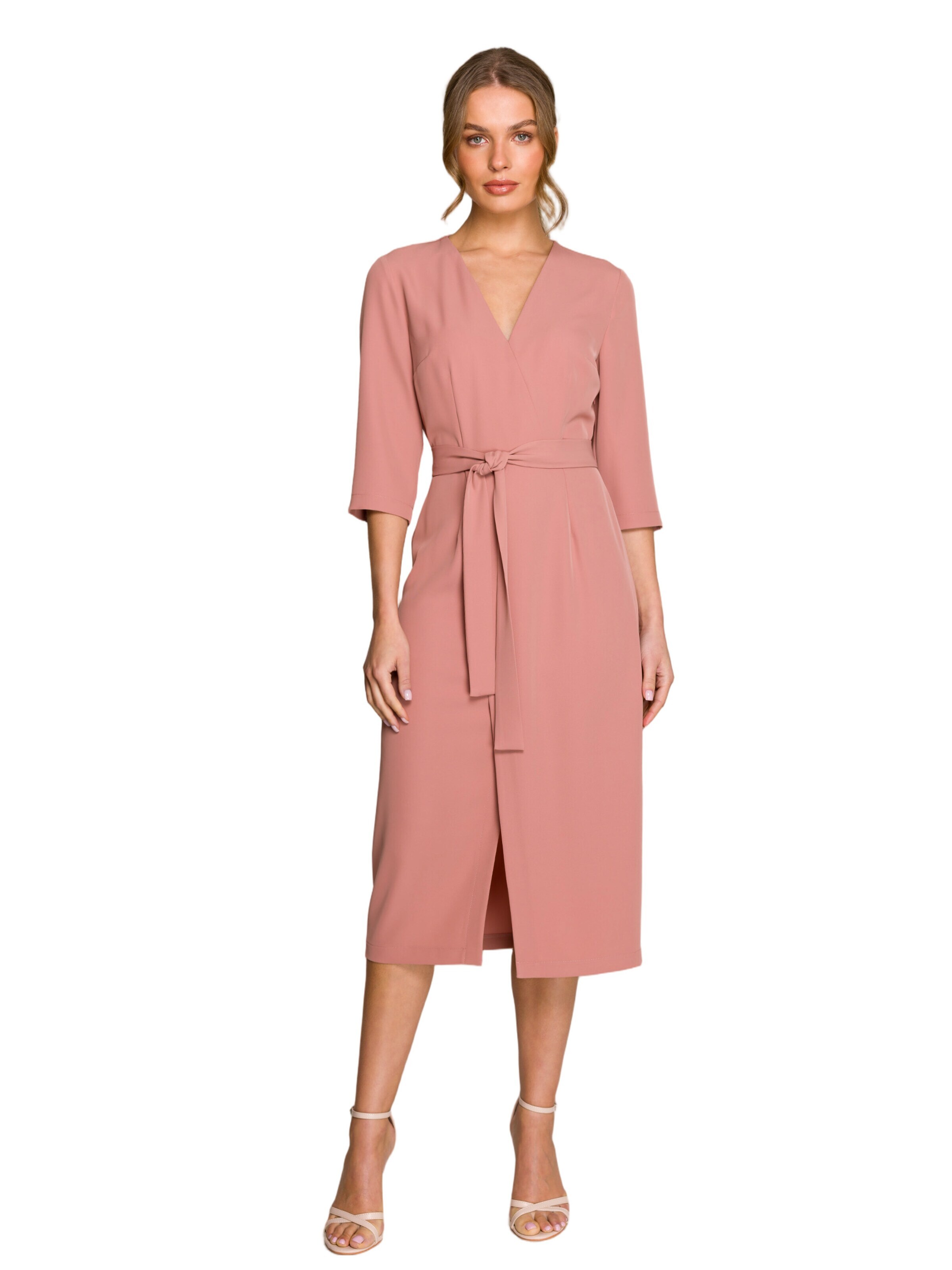 Rochie 'Sukienka z kopertowym motywem' de la Stylove pe roz