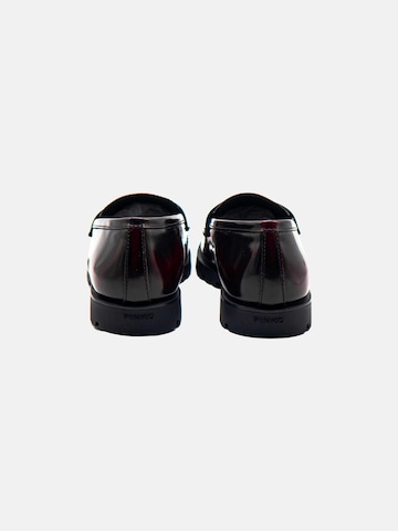 PINKO - Mocasines 'PINKO NORA 07 MOCASSINO CALF LEATHER Scarpe' en rojo