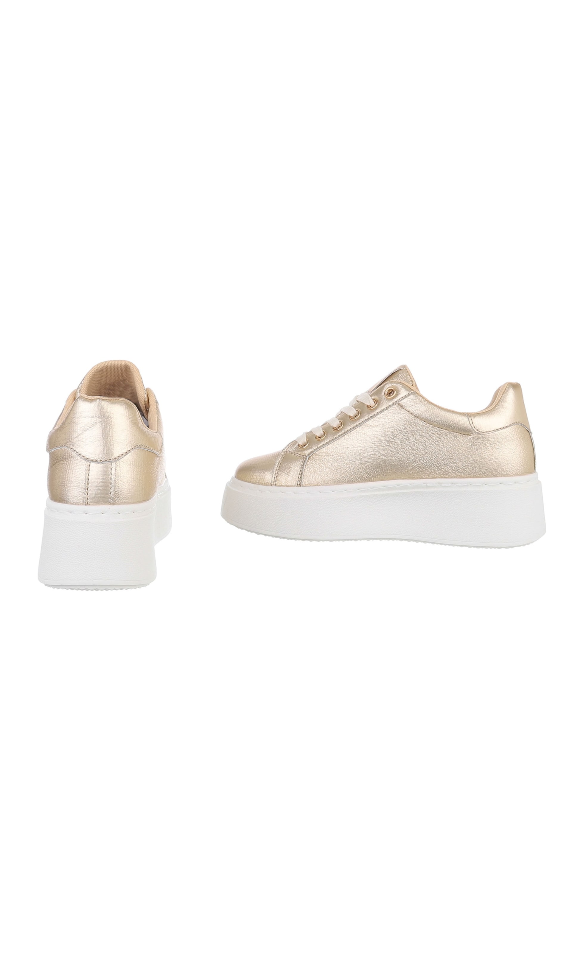 Ital-Design Sneakers in Gold
