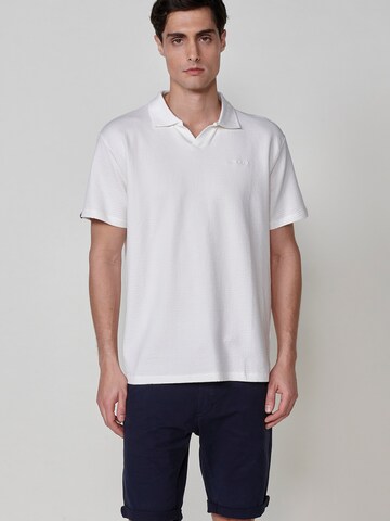 KOROSHI T-shirt i vit: framsida