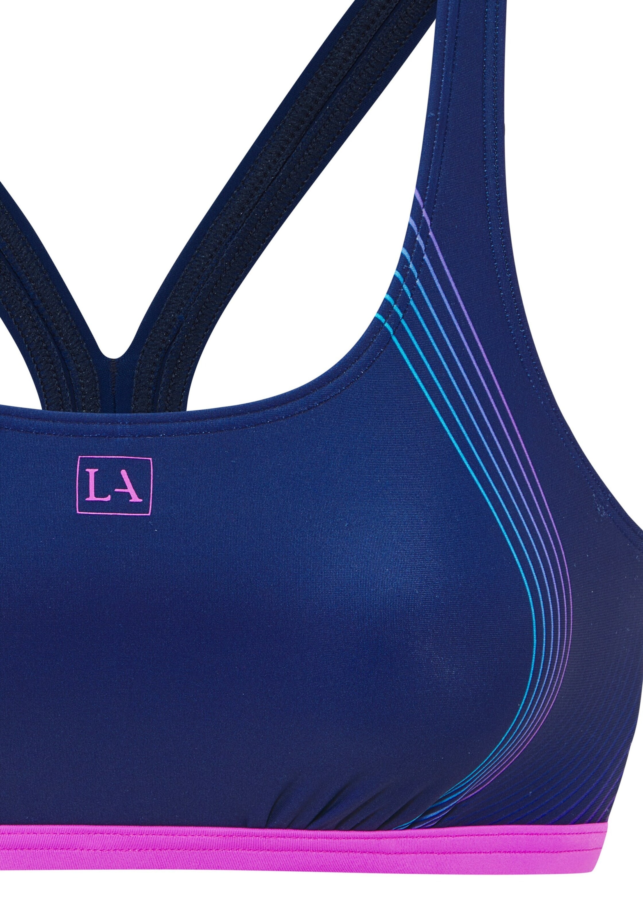 LASCANA ACTIVE Μπουστάκι Μπικίνι σε μπλε