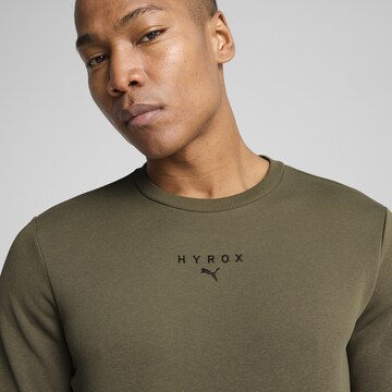 PUMA Sports sweatshirt 'PUMA x HYROX' in Green