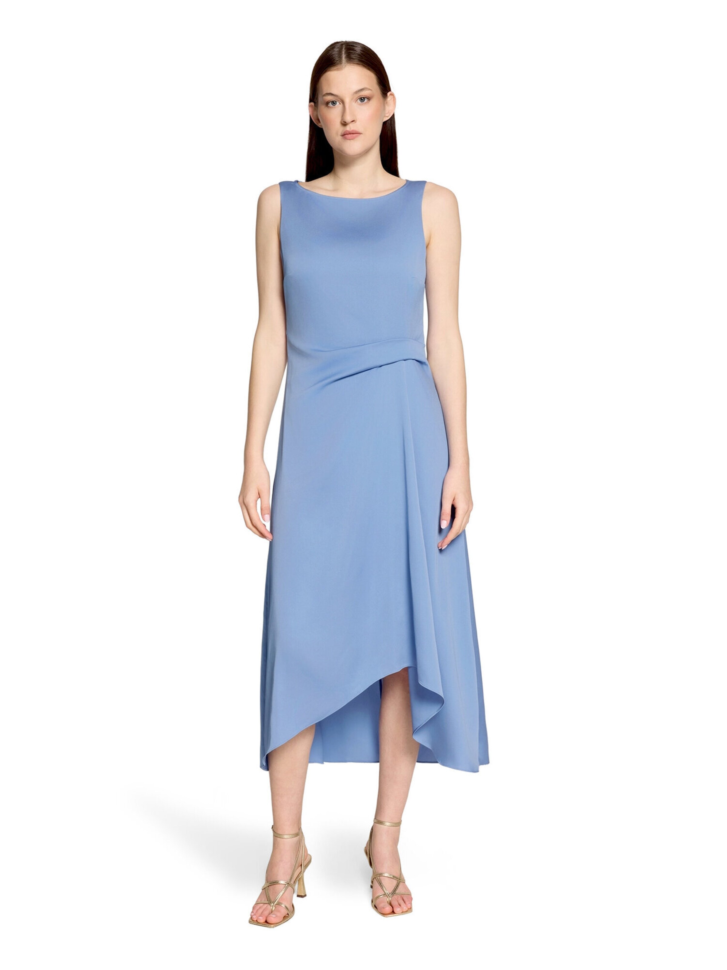 Vera Mont Avondjurk in Blauw: voorkant