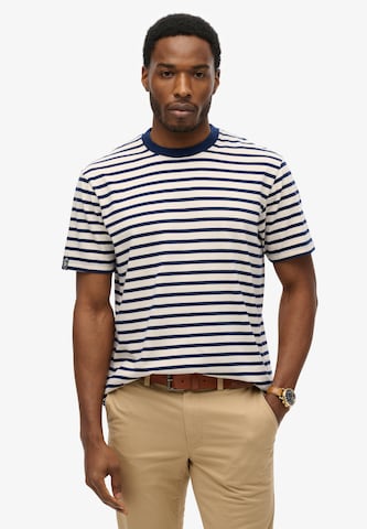 T-Shirt Superdry en blanc : devant