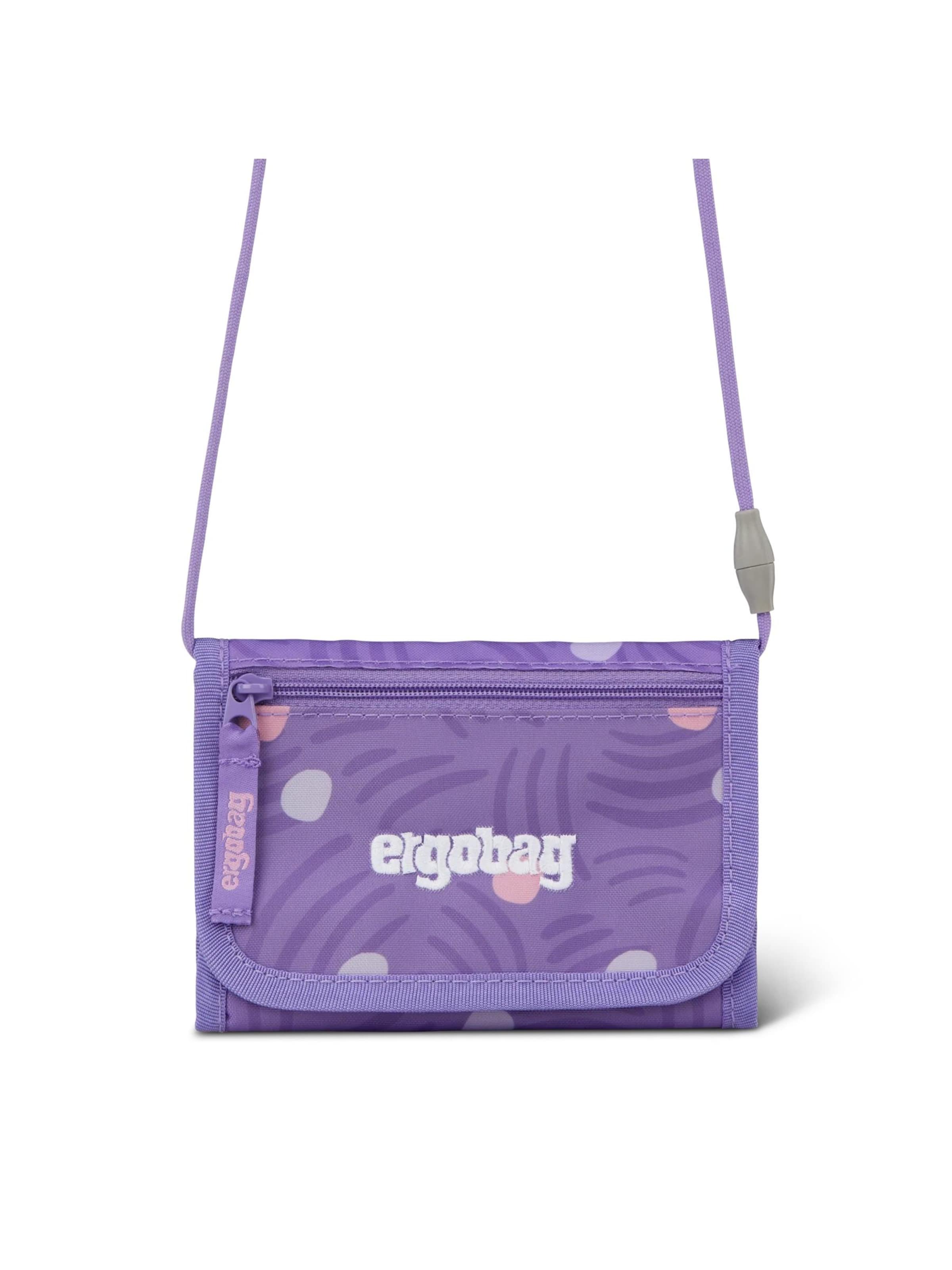 ergobag Portemonnaie 'Brustbeutel Brustbeutel'‌‌‌‌‌ in Lila: Vorderseite