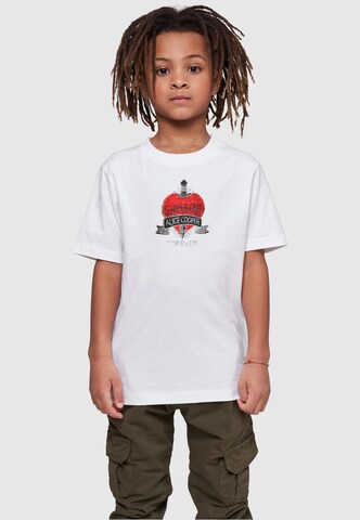Merchcode Shirt 'Alice Cooper - Schools Out' in Weiß: predná strana