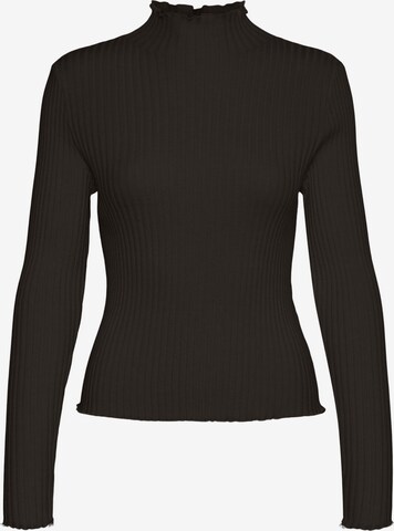 VERO MODA Sweter 'Evie' w kolorze czarny: przód