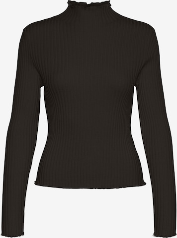 VERO MODA Пуловер 'Evie' в черно: отпред