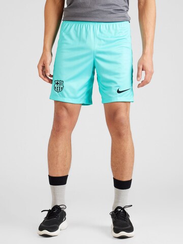 NIKE Szabványos Sportnadrágok 'FC Barcelona' - kék: elől