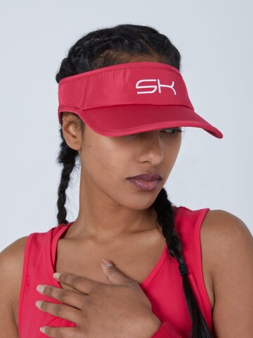 SPORTKIND Athletic Cap 'Sun Visor' in Pink: front