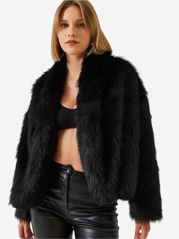 Bianco Lucci - Casaco meia-estação em preto