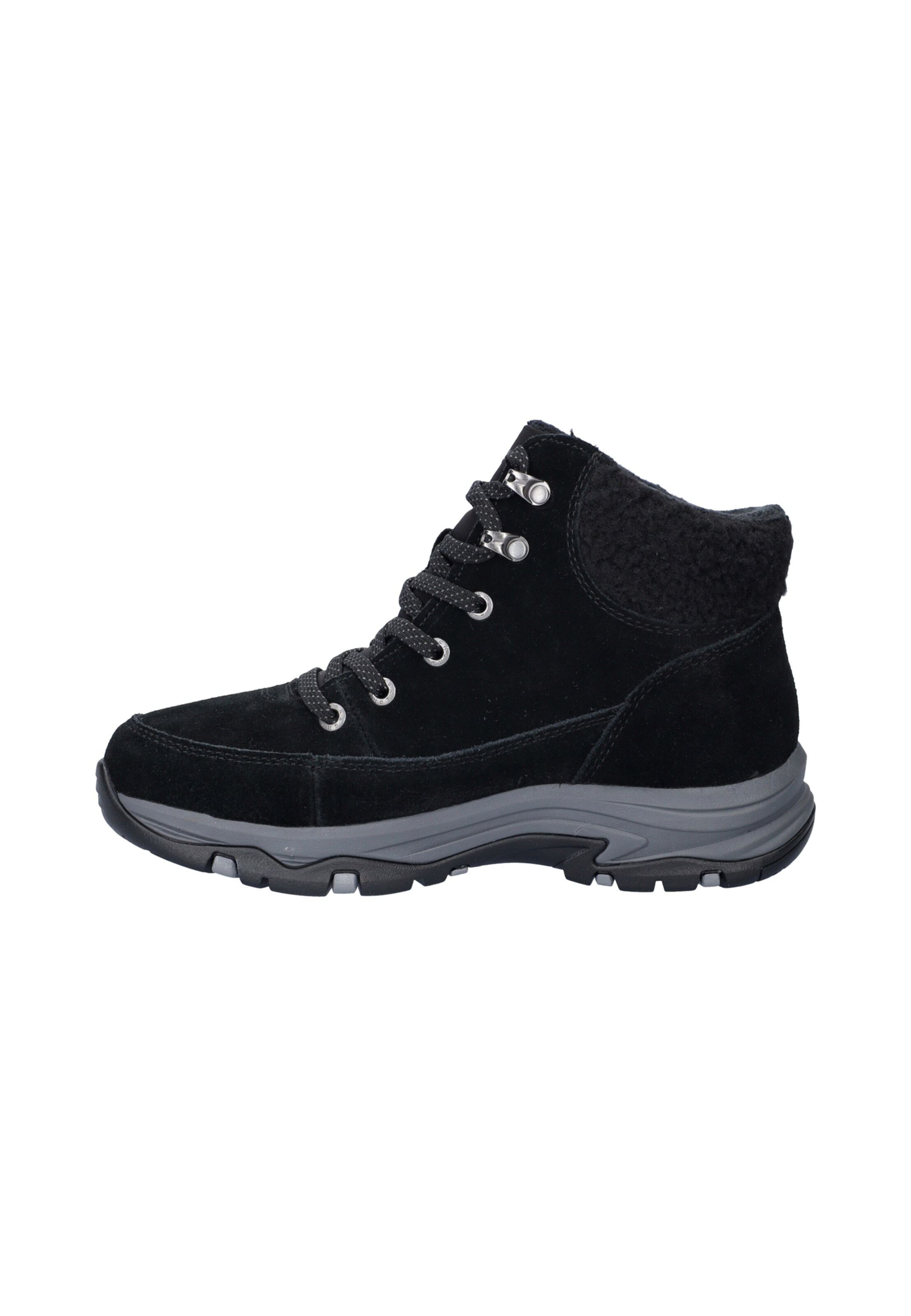 juoda SKECHERS Suvarstomieji kulkšnis dengiantys batai